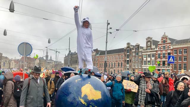 Drukte Tijdens De Klimaatmars In Amsterdam Nu Het Laatste Nieuws Het Eerst Op Nu Nl