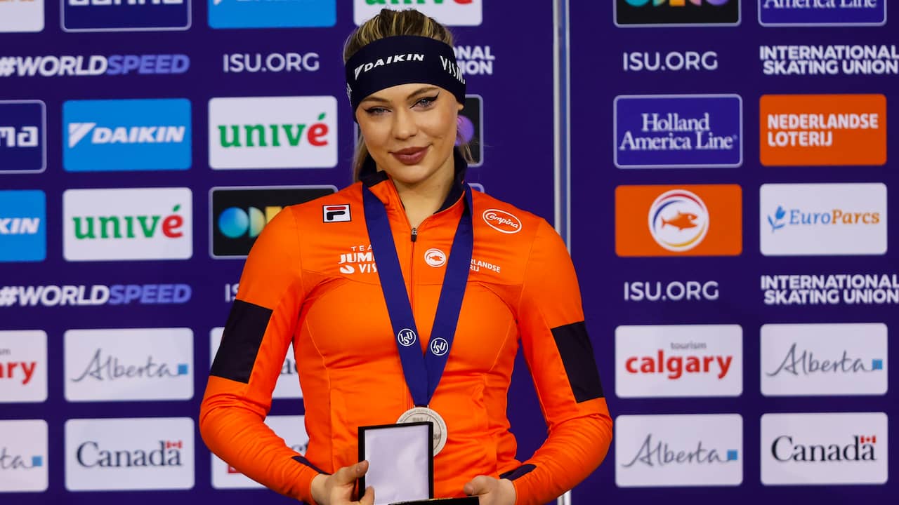 After uncertain World Cup preparations, Jutta Leerdam ends with bronze ...