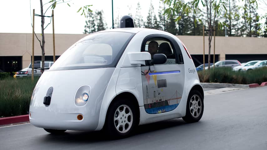 Google car zelfrijdende auto Google