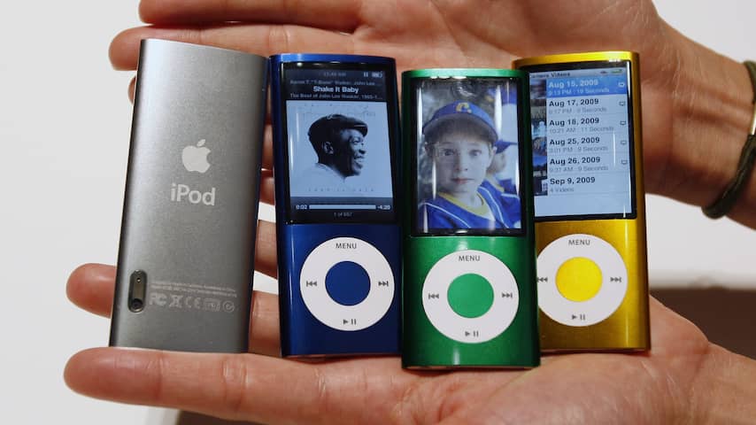 Apple neemt na ruim twintig jaar afscheid van de iPod