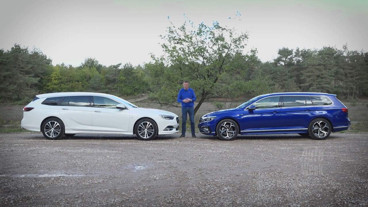 Eerste dubbeltest: Volkswagen Passat tegen de Opel Insignia