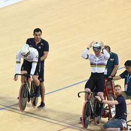 Baansprinters zonder Lavreysen verrassend uitgeschakeld in kwalificatie in China