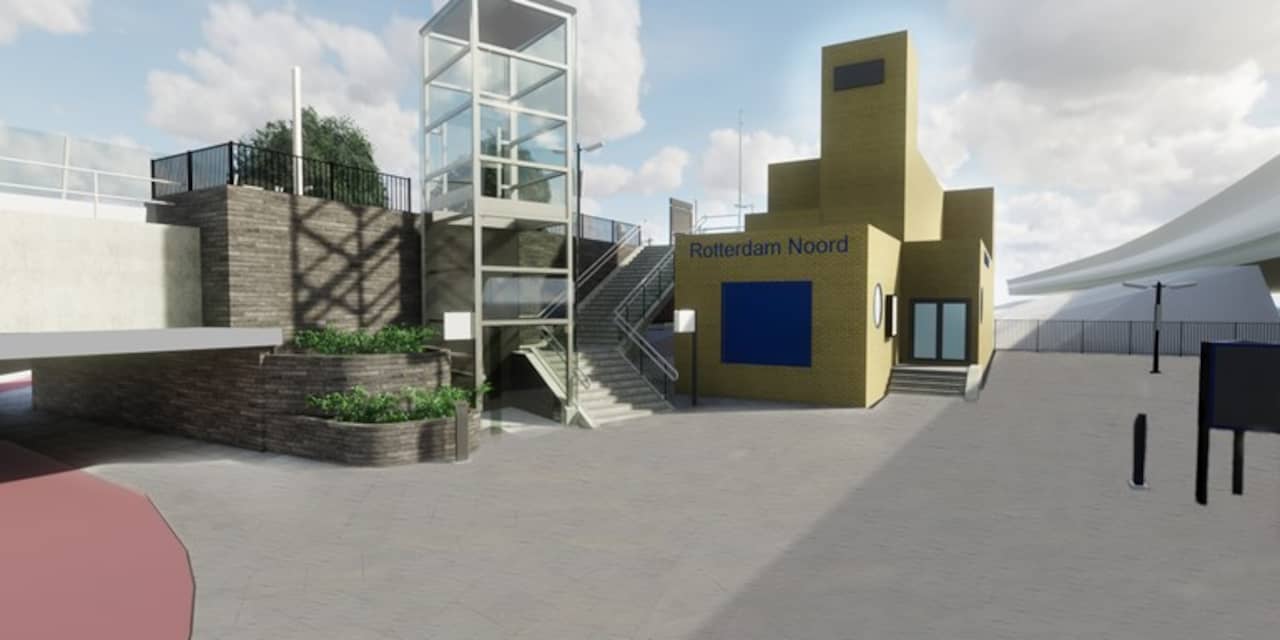 Vernieuwing van treinstation Rotterdam Noord is vertraagd