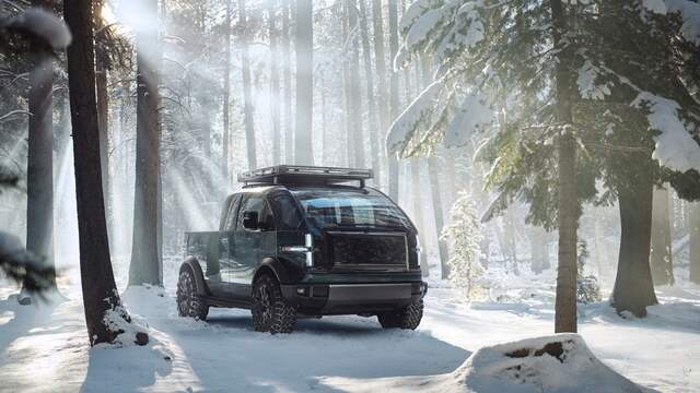 De pick-uptruck moet het derde model van Canoo worden.