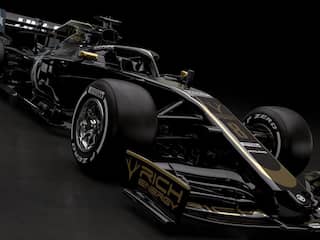 Haas rijdt komend seizoen in zwart-gouden auto in Formule 1