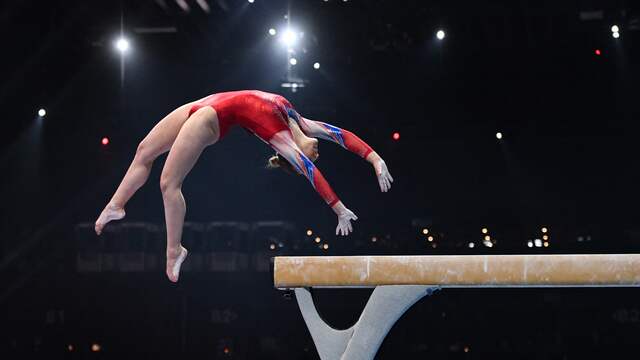 Sanne Wevers won voor het eerst EK-zilver.