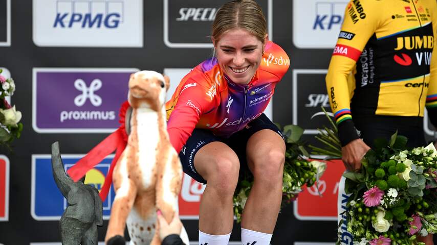 Paard is deze keer de beste vriend van Vollering: 'We zitten in een lekkere flow'