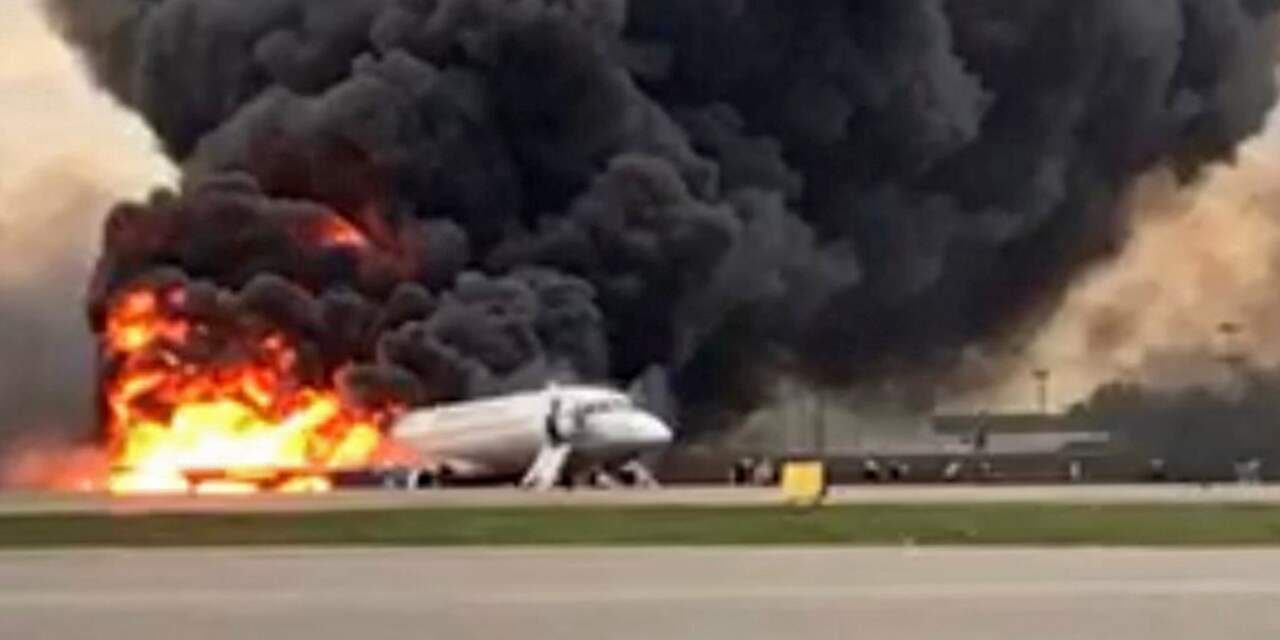 Zeker 41 doden bij noodlanding Aeroflot-toestel in Moskou