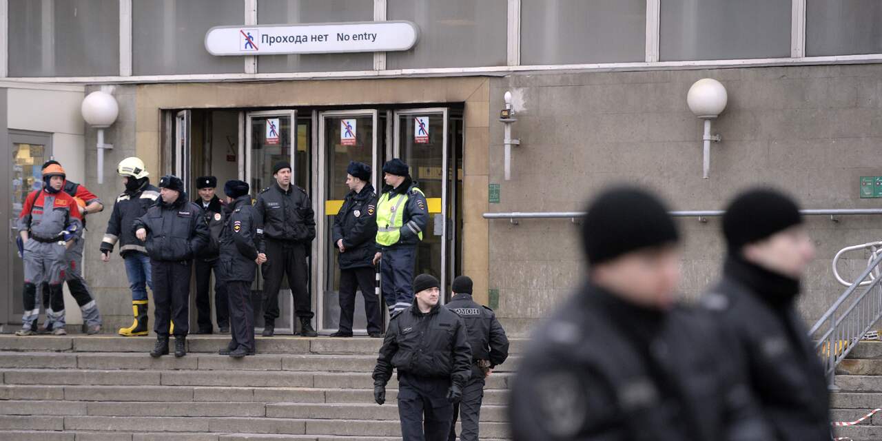 Rusland pakt verdachten aanslag Sint-Petersburg op