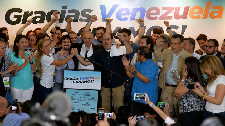Oppositie grote winnaar in Venezuela