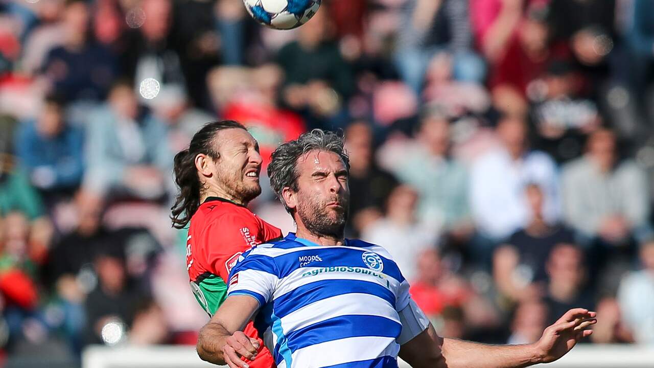 De Graafschap staat na de zege tweede in de Keuken Kampioen Divisie, NEC blijft de nummer zes. Volgende week is er opnieuw een test van Fieldlab, ditmaal bij het duel Almere City-SC Cambuur.