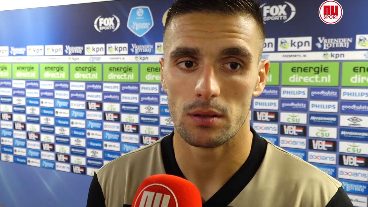 Beeld uit video: Ajax-aanvoerder Tadic: 'Frustratie dat we goals zo weggeven is groot'