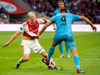 Van de Beek: 'Uitspraken over toekomst bij Ajax uit zijn verband gerukt'