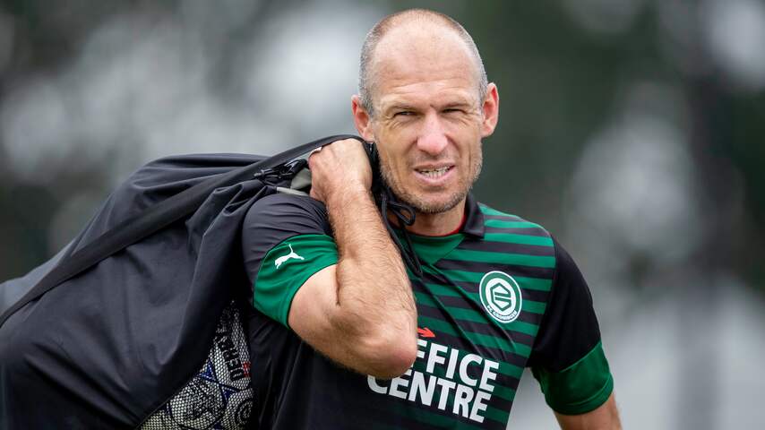 Robben maakt in oefenduel met PEC Zwolle toch geen officieuze rentree