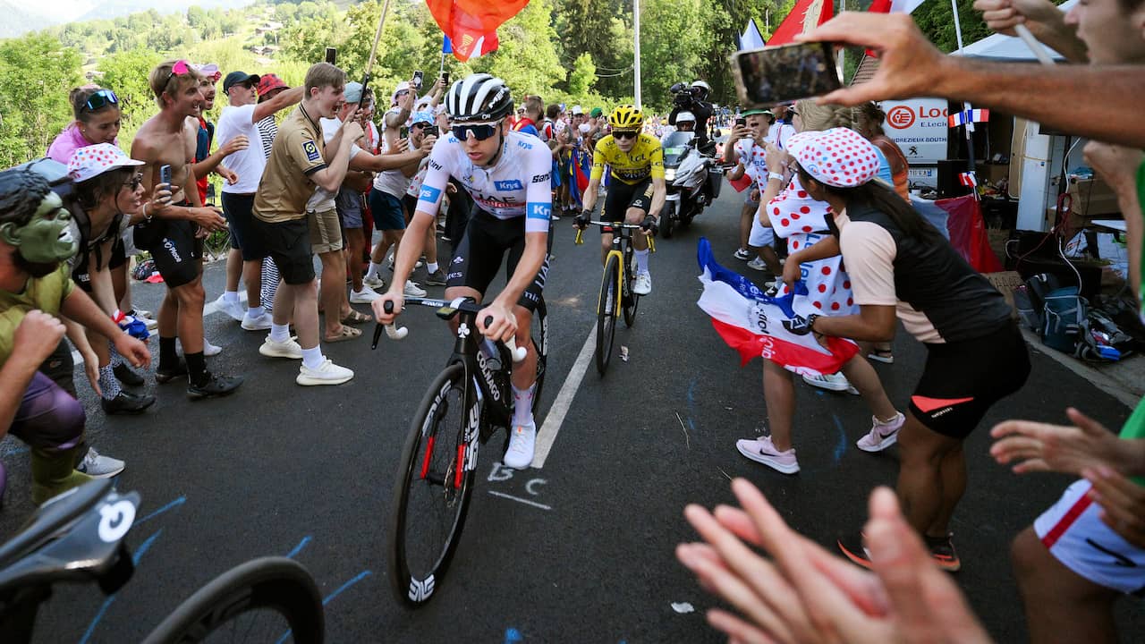Continua la seconda battaglia tra Pogacar e Vingaard: “Oggi è stato un pareggio” |  Giro di Francia