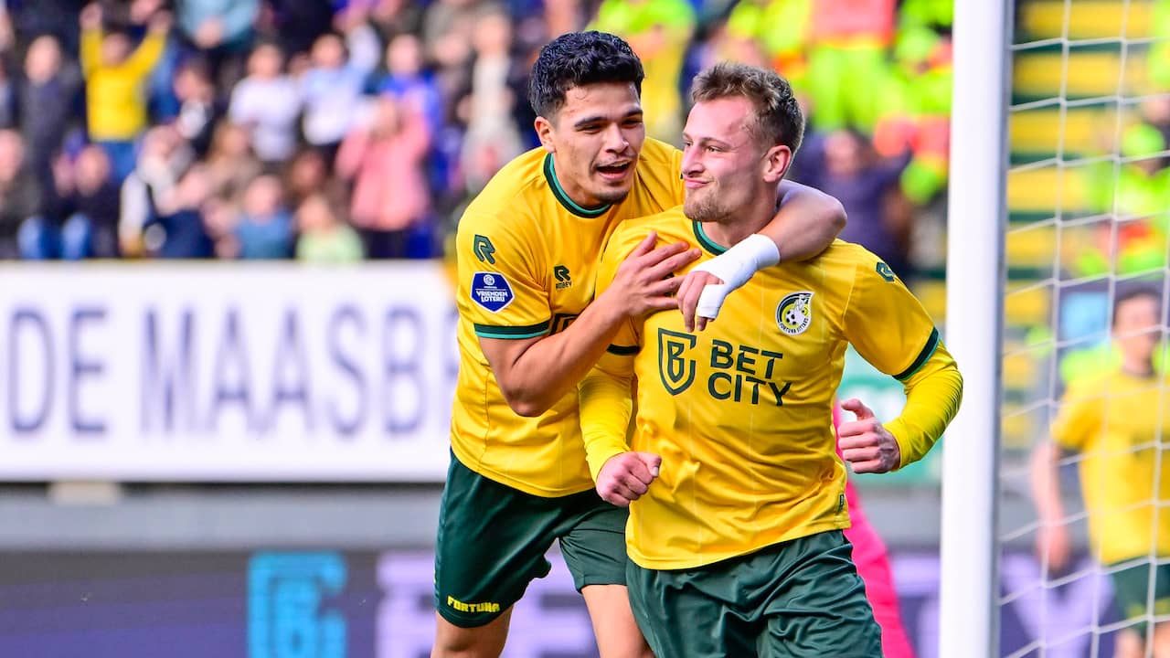 Fortuna Sittard finished with Excelsior | after half an hour thanks to Sierhuis  Football