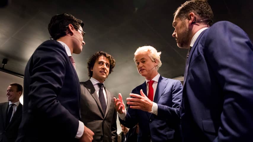 Jetten, Klaver, Wilders en Dijkhoff