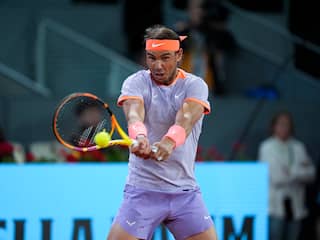 Tweede partij in twee dagen wordt Nadal te machtig op Masters Madrid