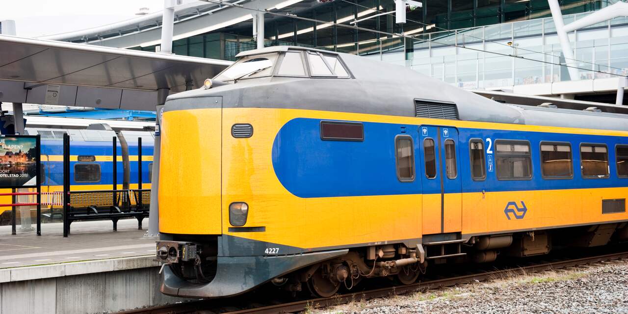 Minder treinen rijden op tijd in 2015