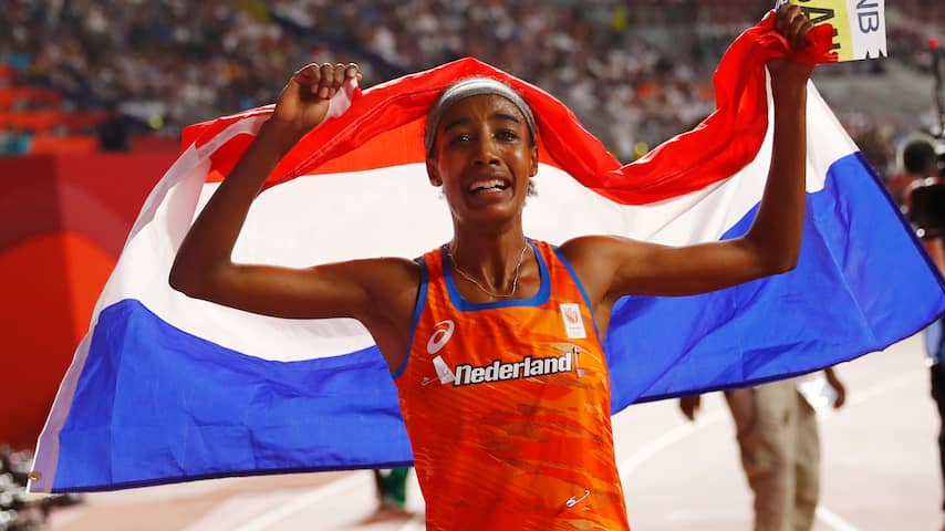Imponerende Hassan pakt historisch goud op 1.500 meter bij WK atletiek