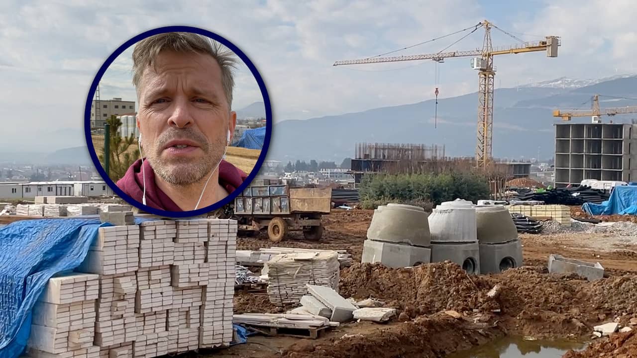 Afbeeldingen uit de video: Türkiye boekt aanzienlijke vooruitgang bij de wederopbouw na een aardbeving