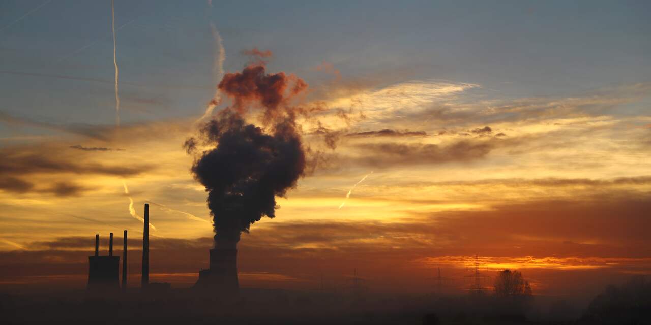 Energiebedrijven stoten minder CO2 uit door lagere inzet steenkool
