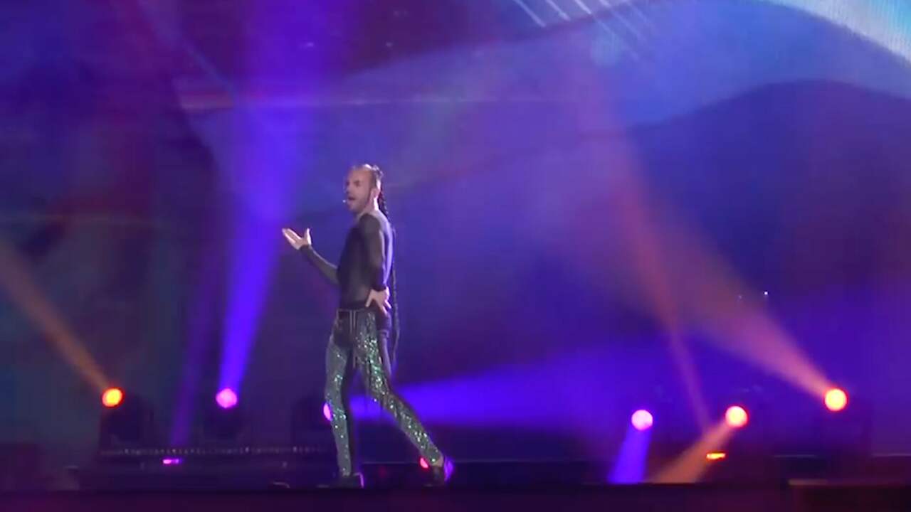 Beeld uit video: Songfestivalrepetitie Montenegro