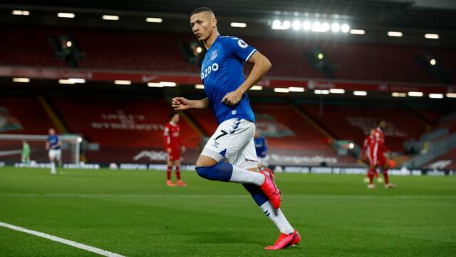 Richarlison zette Everton al vroeg op voorsprong.