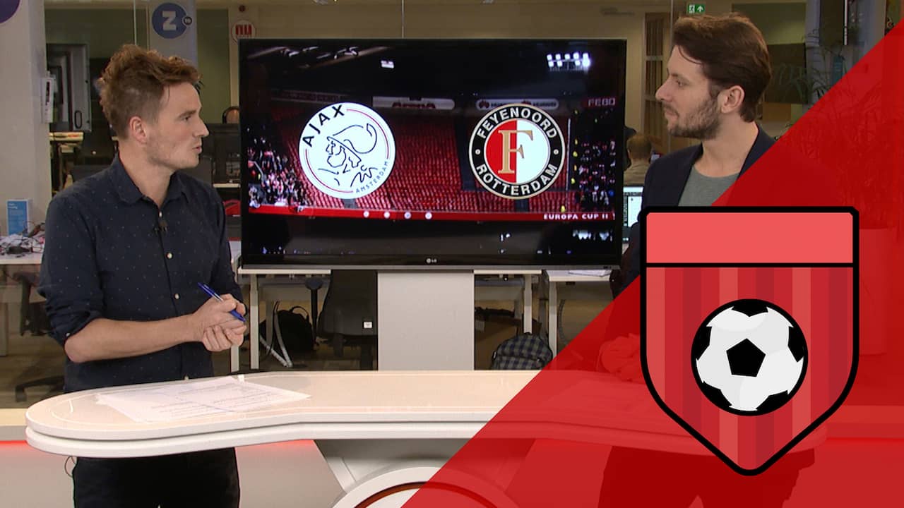 Beeld uit video: Aftrappen: Feyenoord met pijnlijke cijfers naar Ajax, PSV 'beste' van Europa