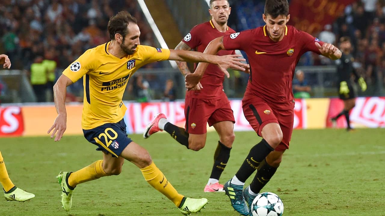 Beeld uit video: Samenvatting AS Roma-Atletico Madrid (0-0)