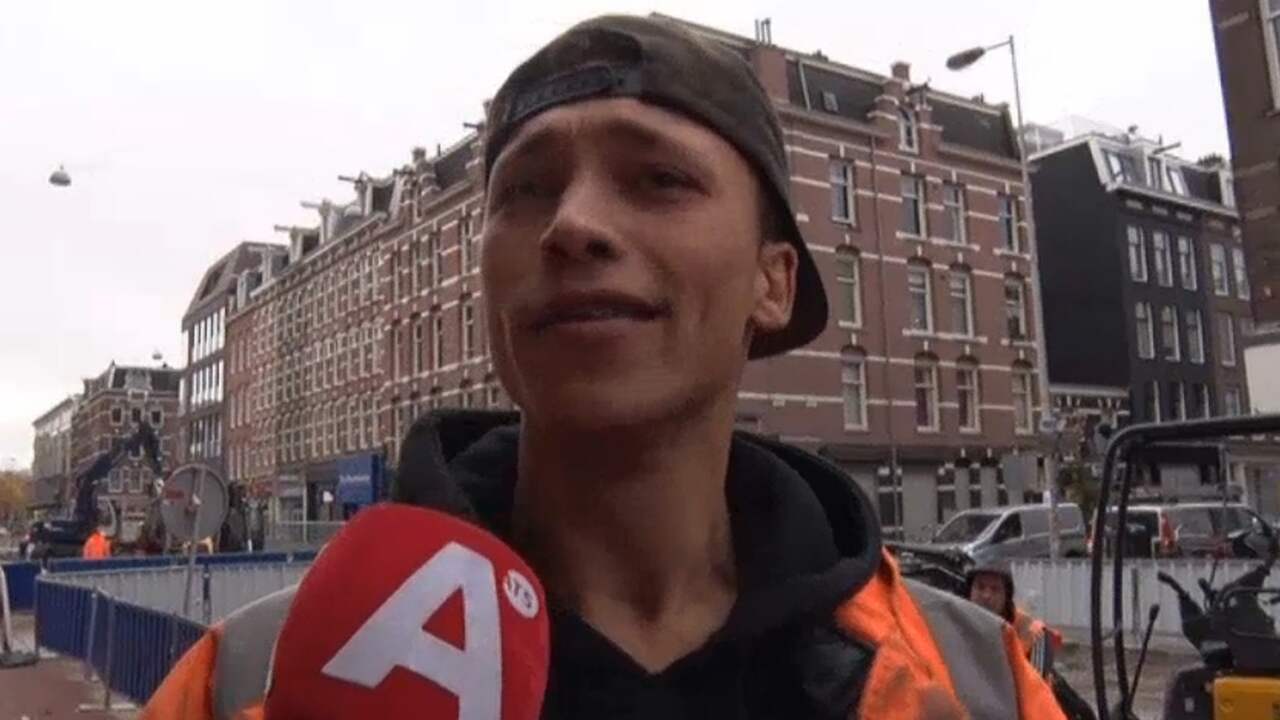 Bouwvakker Nicky Libert plots beroemd