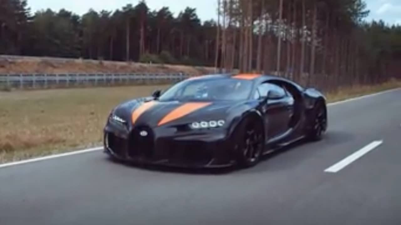 Bugatti Chiron breekt snelheidsrecord met 490 kilometer per uur