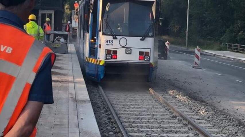 Testtram Maakt Voor Het Eerst Rit Op Vernieuwde Traject Amstelveenlijn 9056