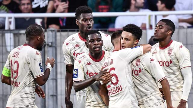 Myron Boadu leverde de assist bij de 1-3 van Sofiane Diop voor AS Monaco.