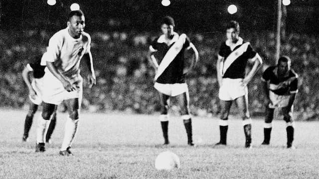Pelé maakte in 1969 zijn duizendste goal in het Maracanã.