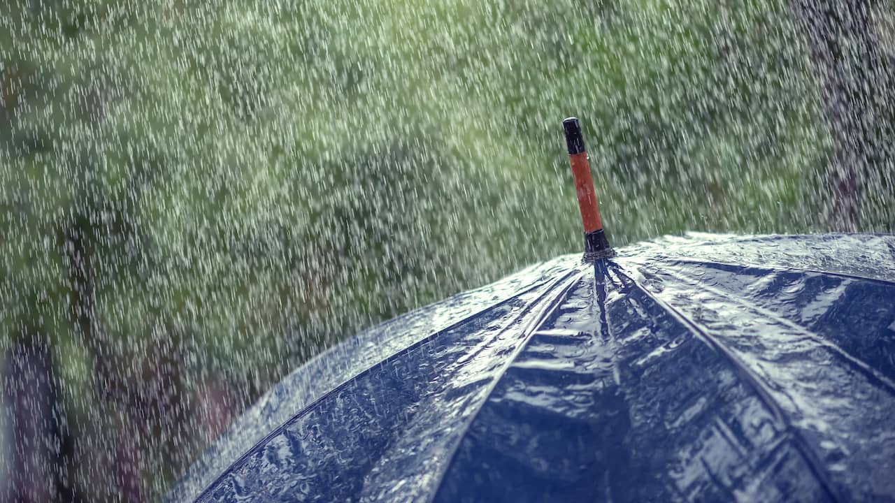 Beeld uit video: Weerbericht: Komende dagen blijft het regenen