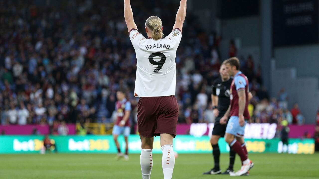 Haaland maakt tweede goal van seizoen voor City NU.nl