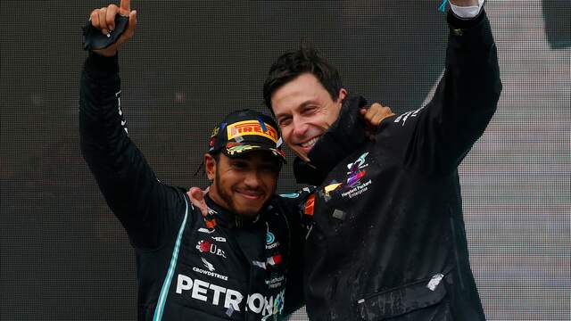 Teambaas Toto Wolff pakte met Mercedes sinds 2014 alle wereldtitels.