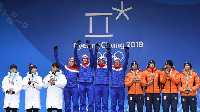 Het goud ging naar Noorwegen