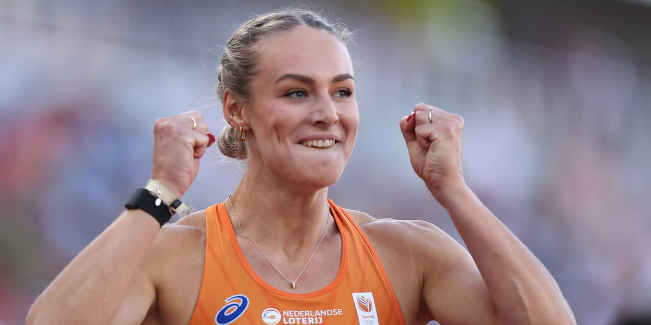 Klaver loopt recordtijd en is eerste Nederlander ooit in WKfinale 400 meter Klaver loopt recordtijd en is eerste Nederlander ooit in WKfinale 400 meter
