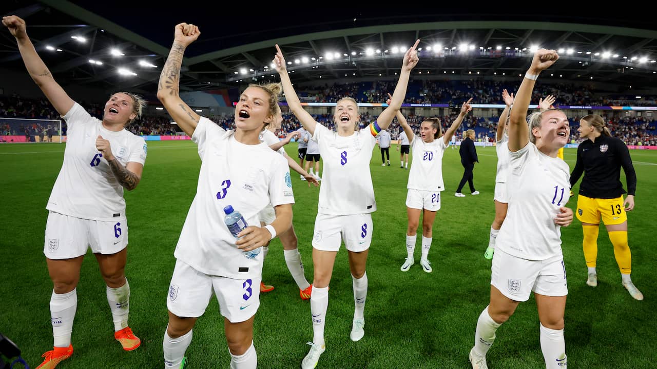 England fra Wiegman gjennom rekordseier mot Norge i kvartfinalen i EM |  NÅ