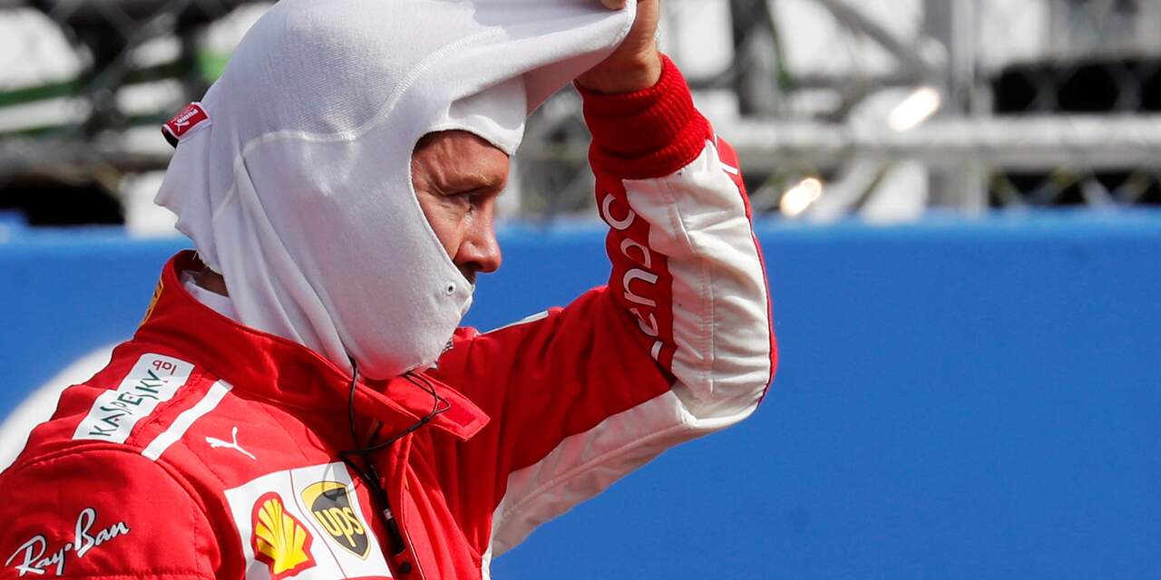 Vettel wijt spin in eerste ronde Grand Prix Italië aan Hamilton