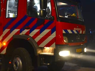 Brandweer nog hele dag bezig met brand in Winschoten