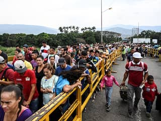 3,4 miljoen Venezolanen gevlucht om economische en humanitaire crisis