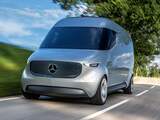 Mercedes-Benz toont futuristisch busje met ingebouwde bezorgdrones