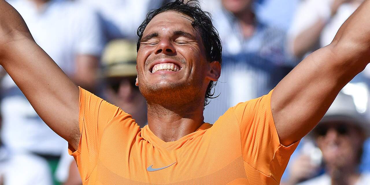 Nadal vindt elfde titel op Masters in Monte Carlo ongelooflijk
