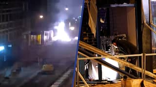 Omwonende filmt explosie tijdens plofkraak in Amsterdam