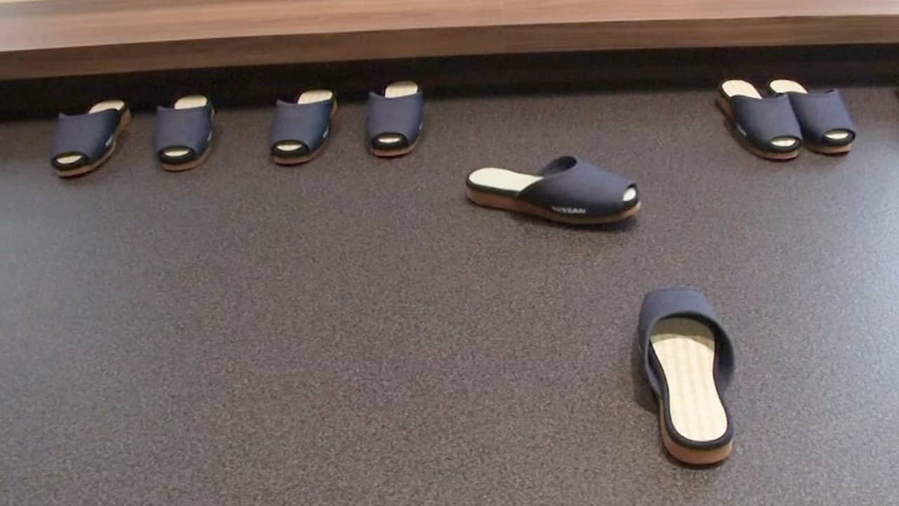 Beeld uit video: Nissan ontwikkelt slippers die zichzelf parkeren