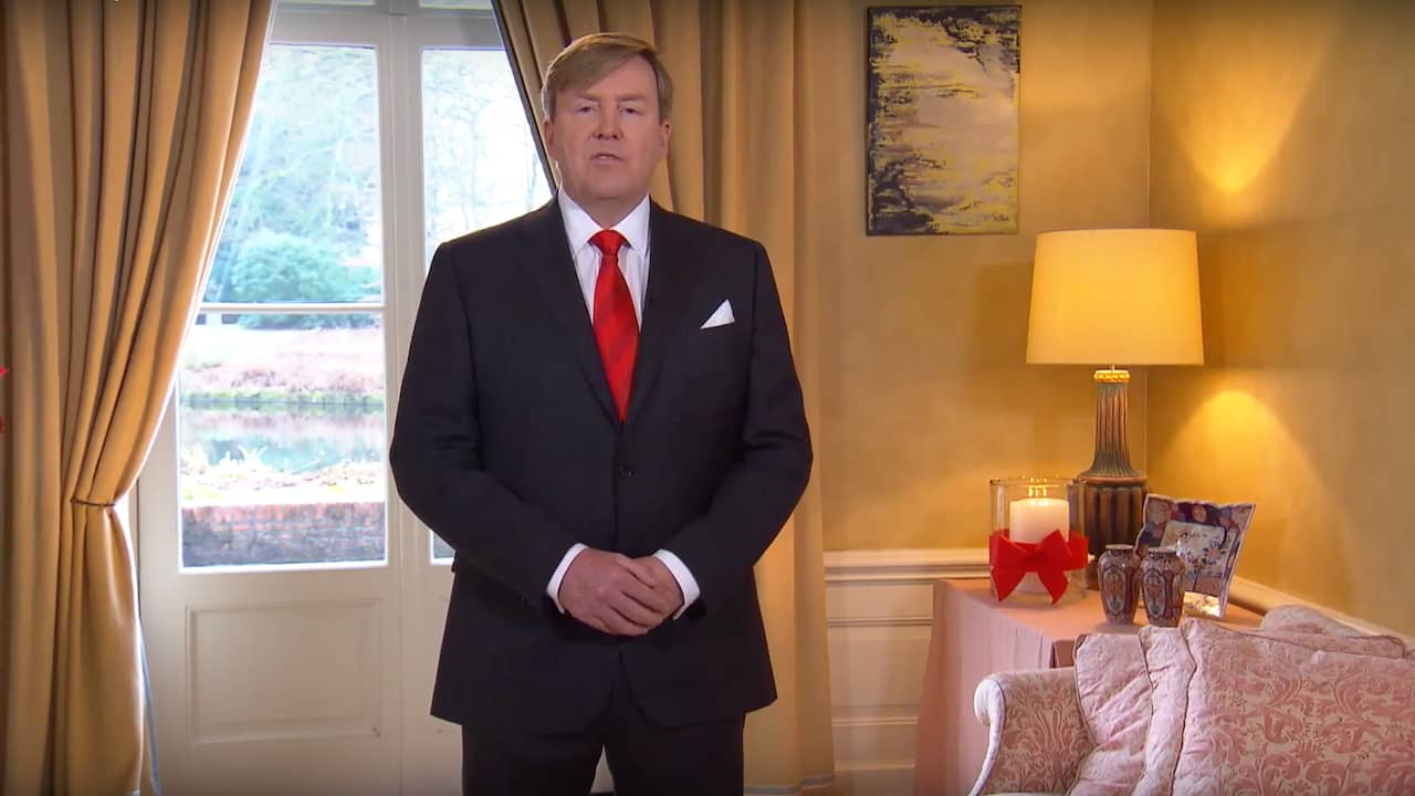 Beeld uit video: Koning Willem-Alexander: 'Het vieren van Kerst kan confronterend zijn'