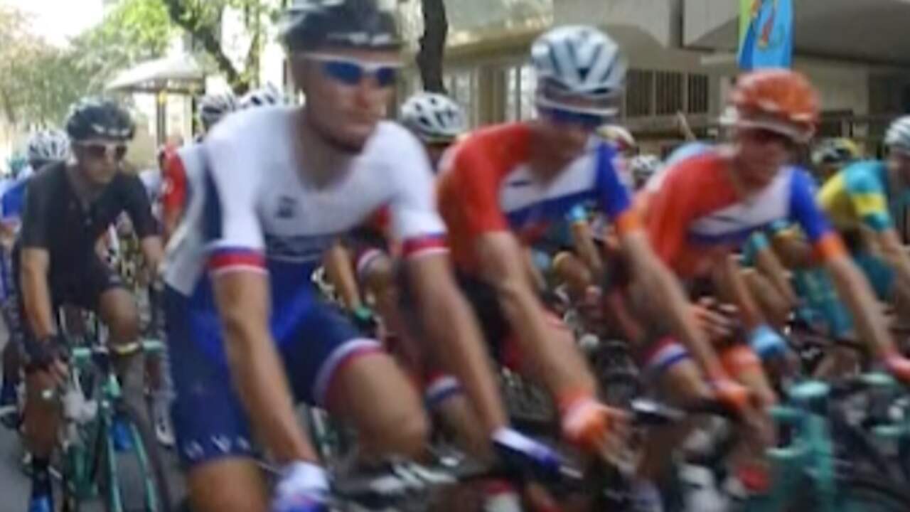 Wegwedstrijd Olympische spelen gaat van start